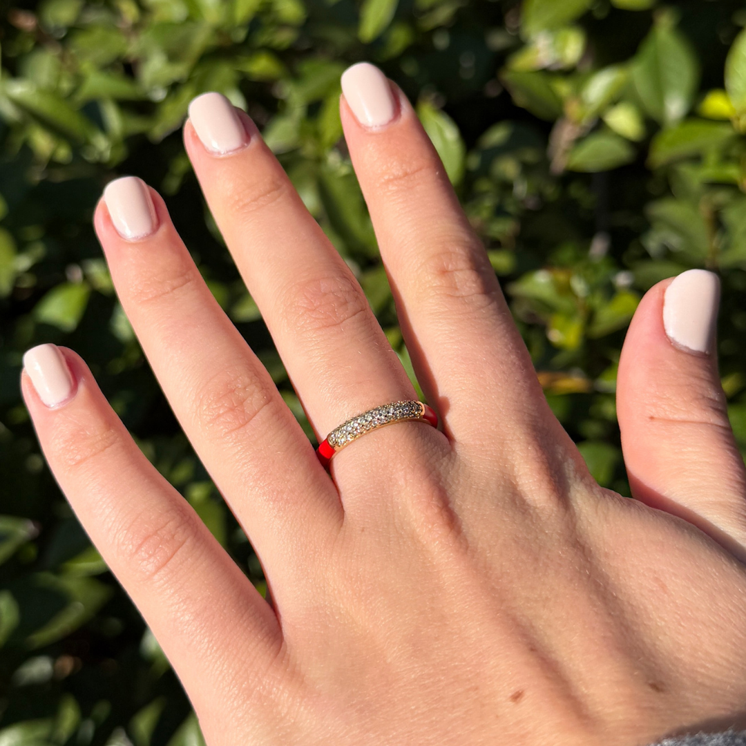 Red Starlight Ring