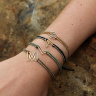Monogram Charm Bracelet