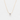 Clear Rhinestone on Yellow Gold Chain