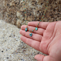 Enamel Beaded Bracelet