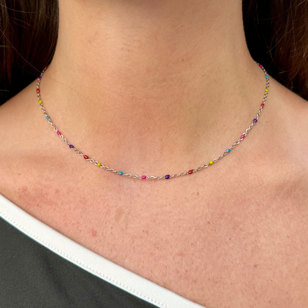 Rainbow Dainty Chain