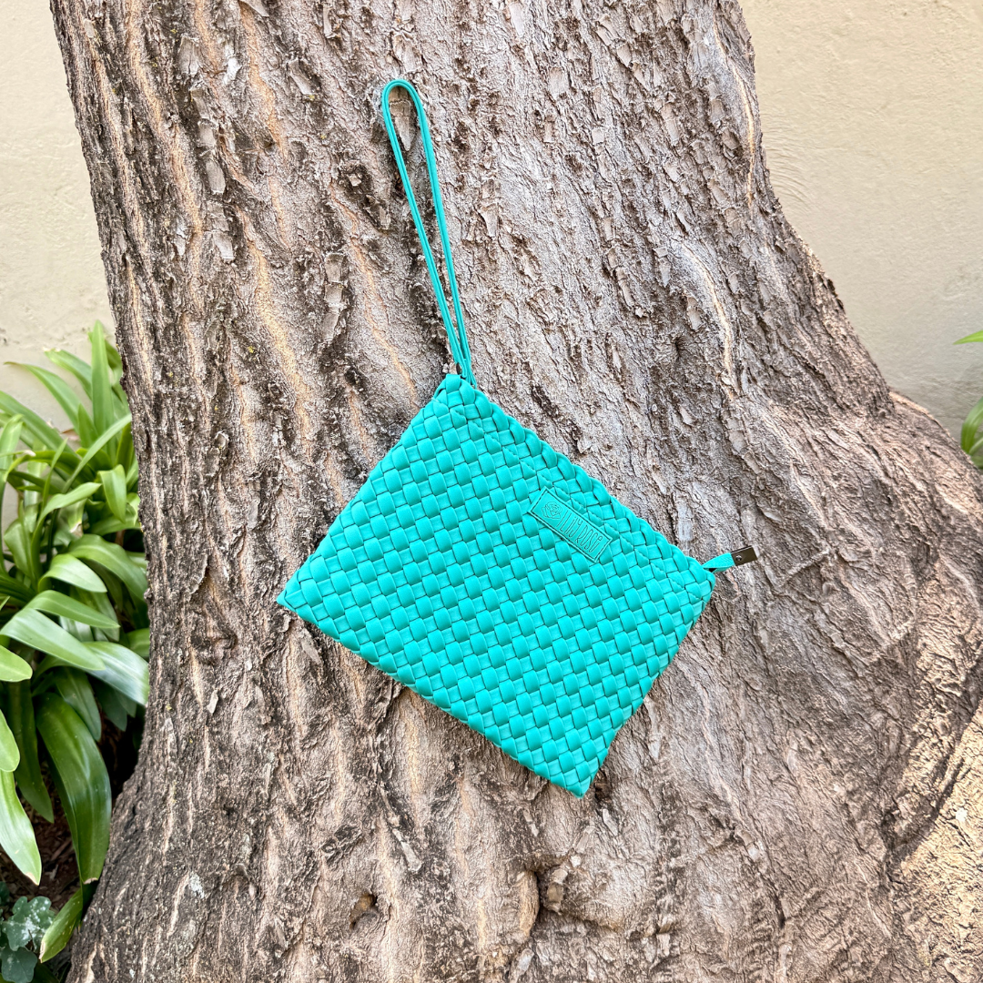 Mint Green Wristlet