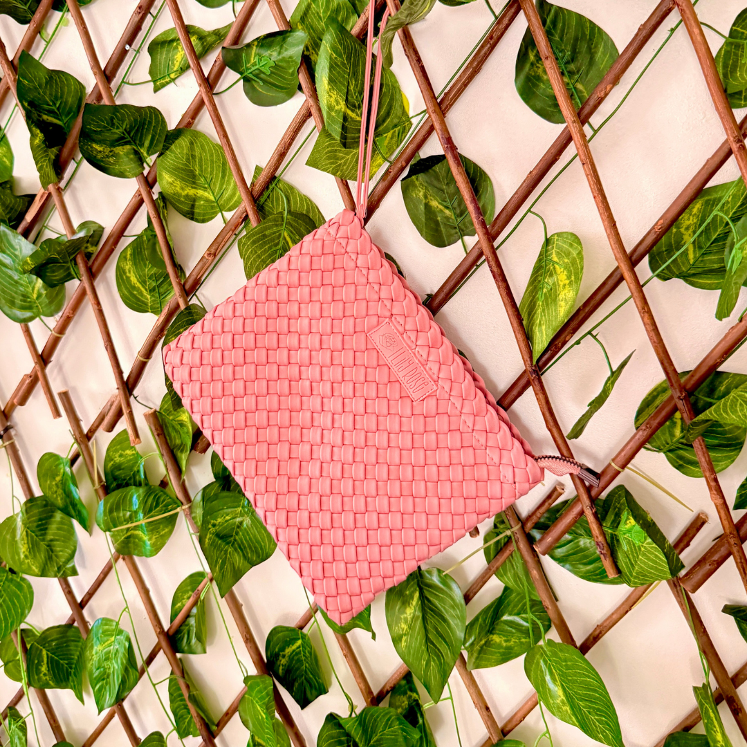 Dusty Pink Wristlet