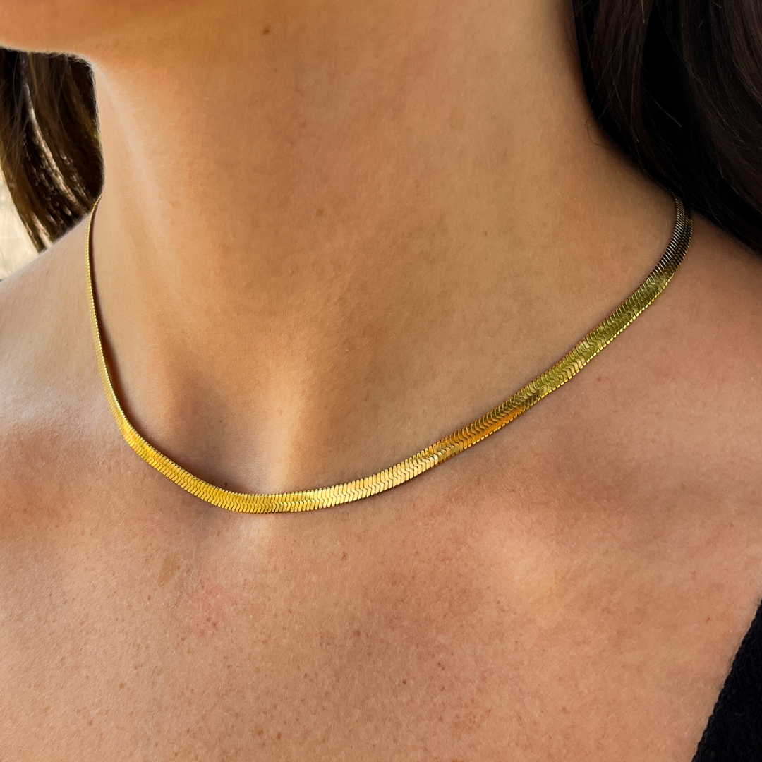Yellow Gold Snake Chain