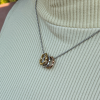 Mixed Loops on Silver Chain