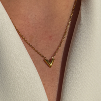 Pendant on Yellow Gold Chain
