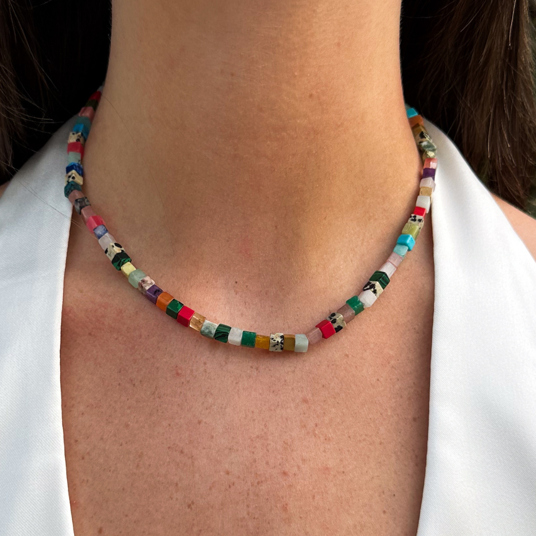 Colour Block Necklace