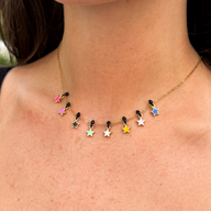 Rainbow Star Necklace