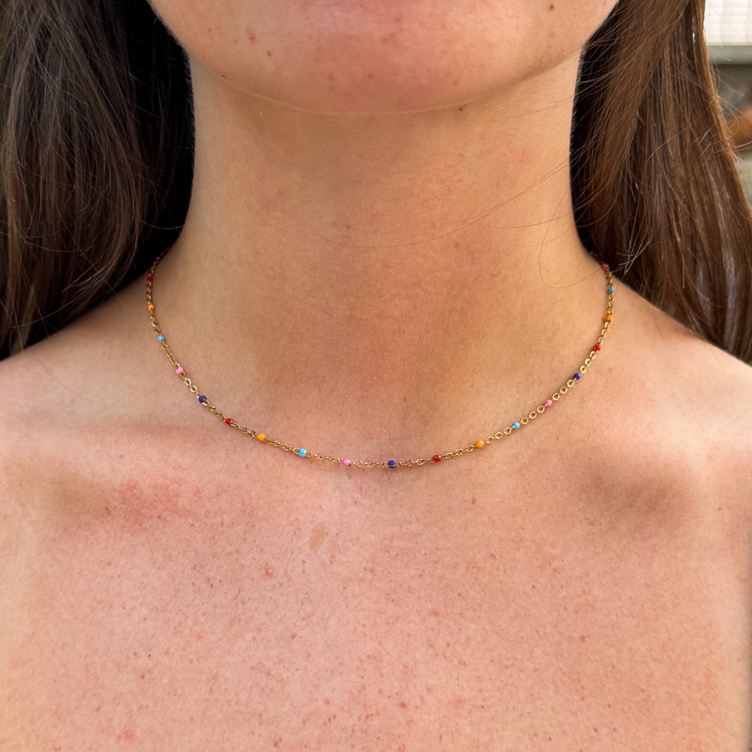 Rainbow Dainty Chain