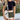 Dark Green Jungle Wristlet with Abstract Mono Strap