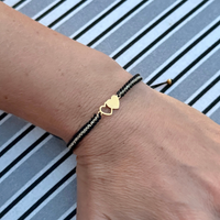 Heart to Heart on Mixed Box Knot Cord