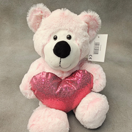 Glitter Heart Bear