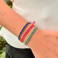 Hematite Woven Bracelet