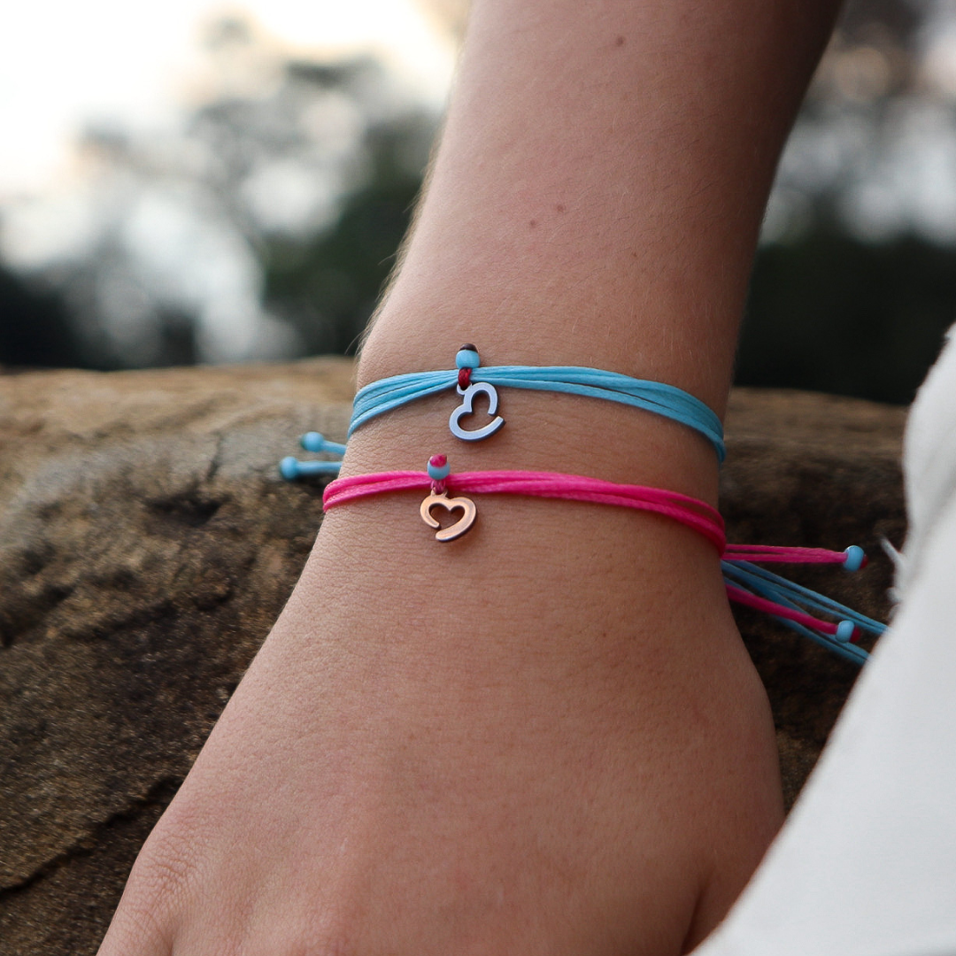 Delicate Heart on Plain Cord