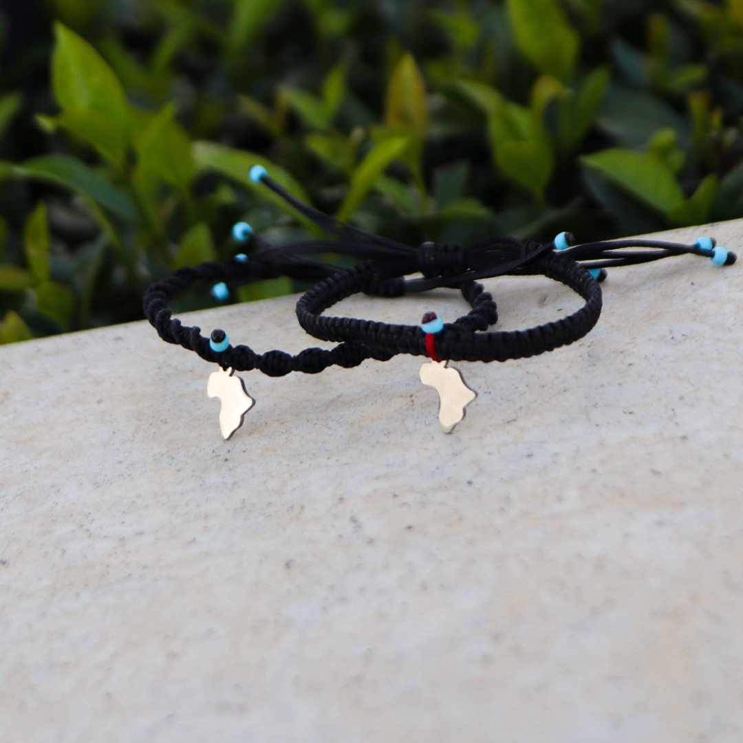 Africa on Black Cord