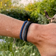 Twist Knot Mens Bracelet