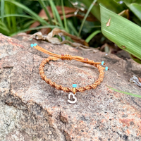 Delicate Heart on Spiral Cord