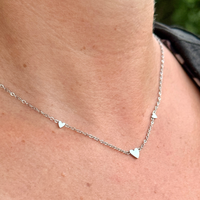 Small Hearts Necklace