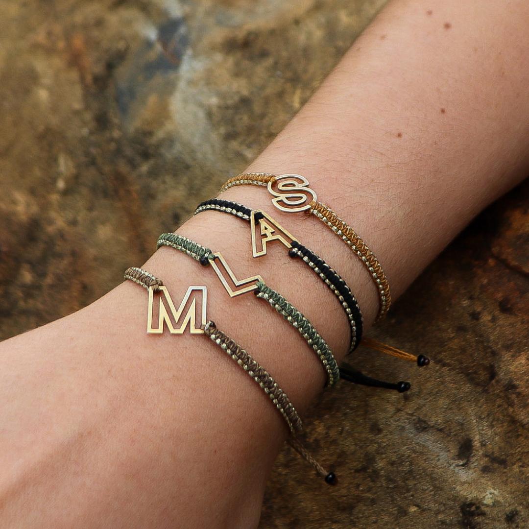 Monogram Charm Bracelet