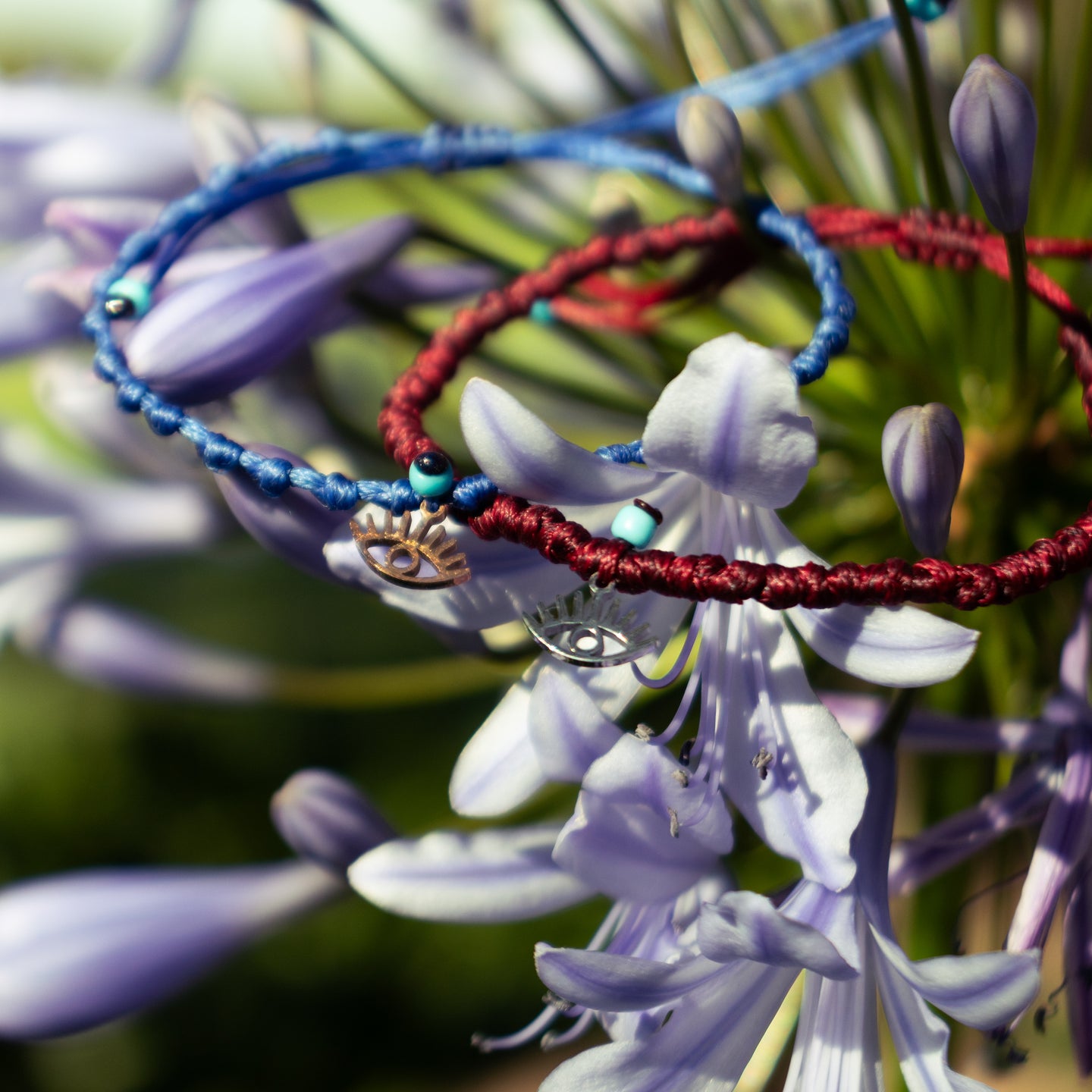 Eyelash Charm Bracelets